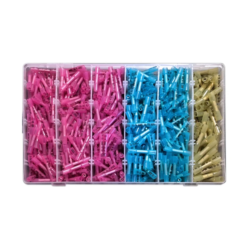 

650PCS Heat-Shrinkable Intermediate Connection Terminal Heat-Shrinkable Insulation Intermediate Connection Terminal