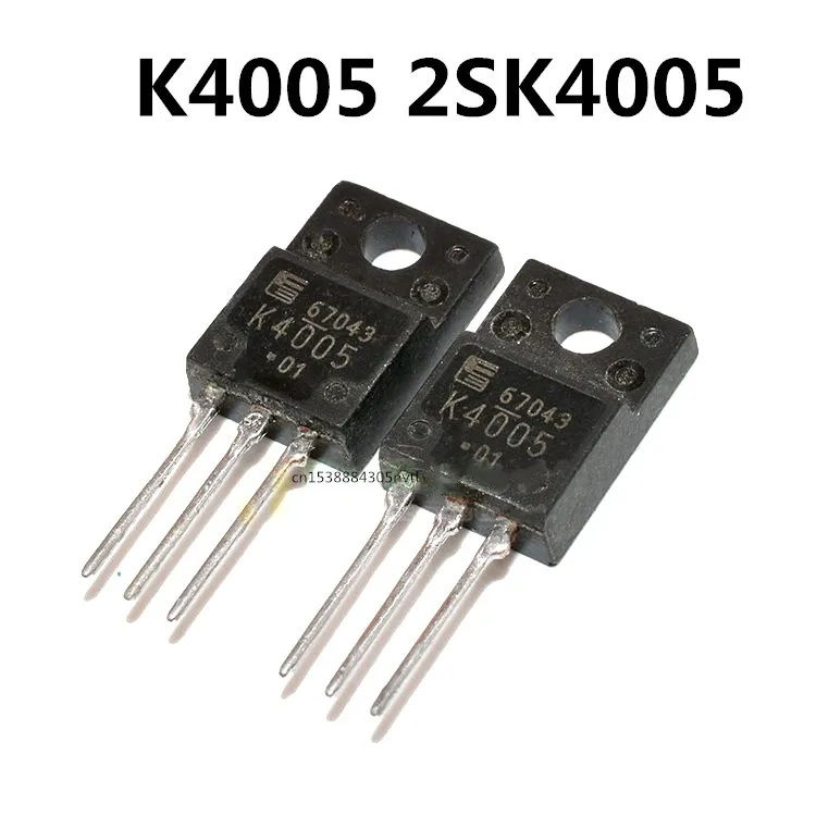 Original 10pcs/ K4005 2SK4005  TO-220F 6A 900V