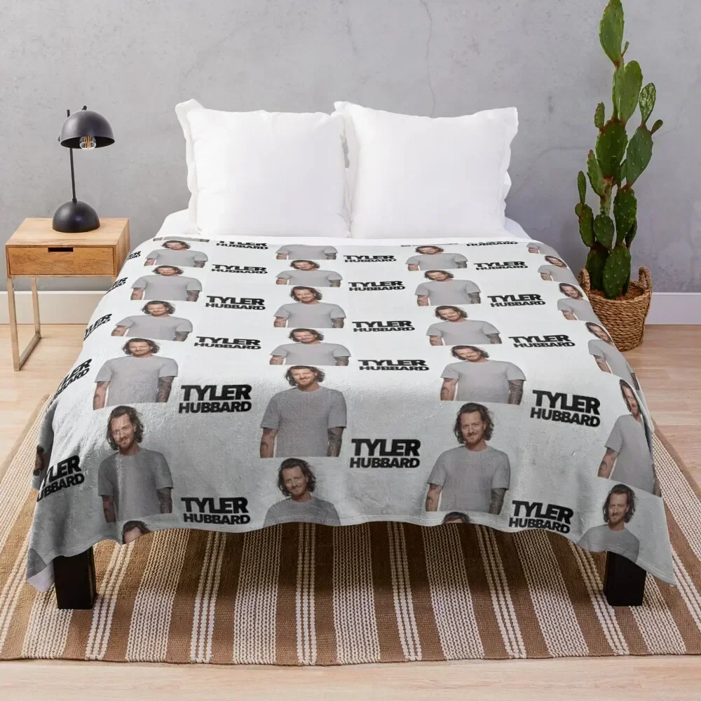 Tyler Hubbard tour Throw Blanket Warm Bed Fashionable Baby Fashion Sofas Blankets