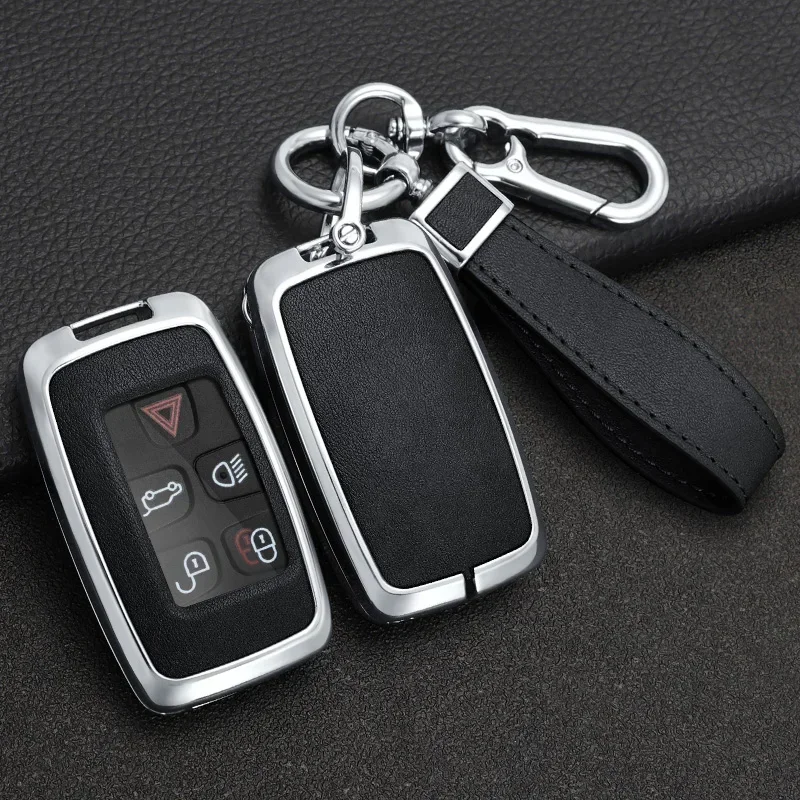 

Car Remote Key Case Cover Shell For Land Rover Range Rover Sport Evoque Freelander Velar Discovery 4 Jaguar XE XJ XF Guitar