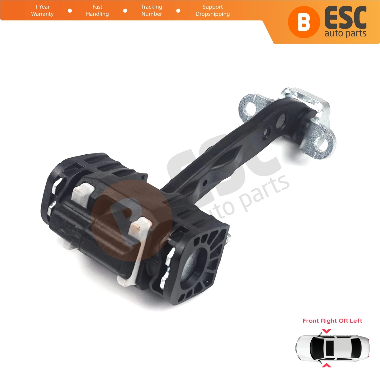 EDP695 Front Left or Right Door Hinge Stop Check Strap Limiter 9181N9 for Fiat Ducato Peugeot Boxer Manager 250 290 2006-On