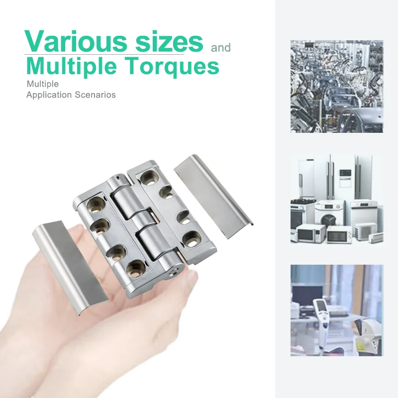 Large Zinc Alloy Butterfly Limit Hinges for Industrial Automation Box Electrical Equipment Cabinet Ovens