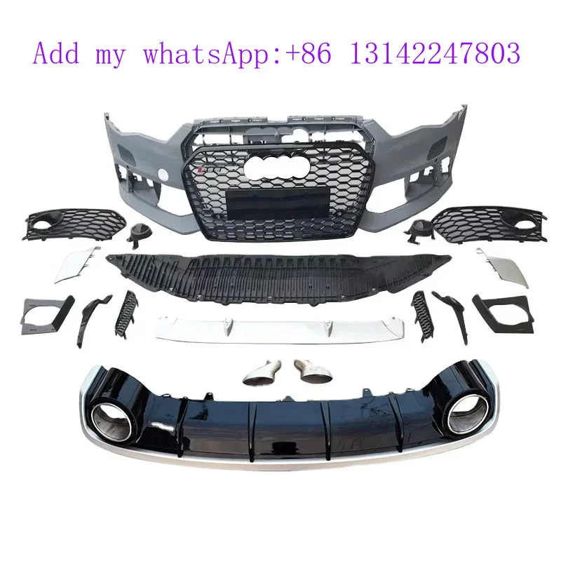 

BBmart Other Auto Parts Body Kit Frpnt Bumper For All Series Model Q5 A4 B7 A6 C6 A7 A3 8P A8 Q3