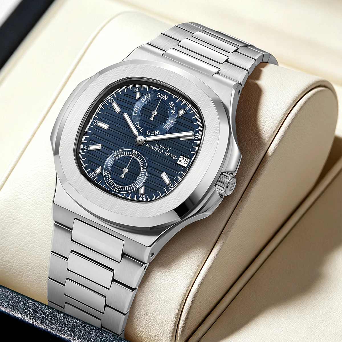New 40MM NAVIFLZ NFVZ 5990 Ser - Luxury Watch Grade ulasan dan harga
