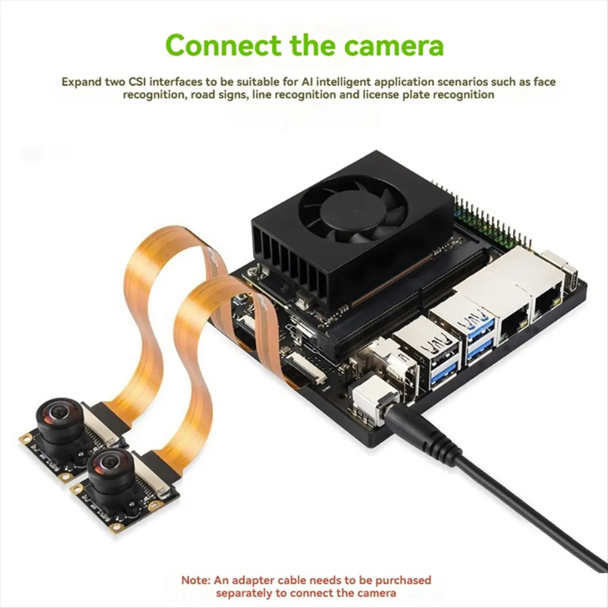 A86G NEW For Nano/NX Super Dual Ethernet Port Base Board 4K HD Expand 2 Interface 2 M.2 Key M and M.2 Key E Port