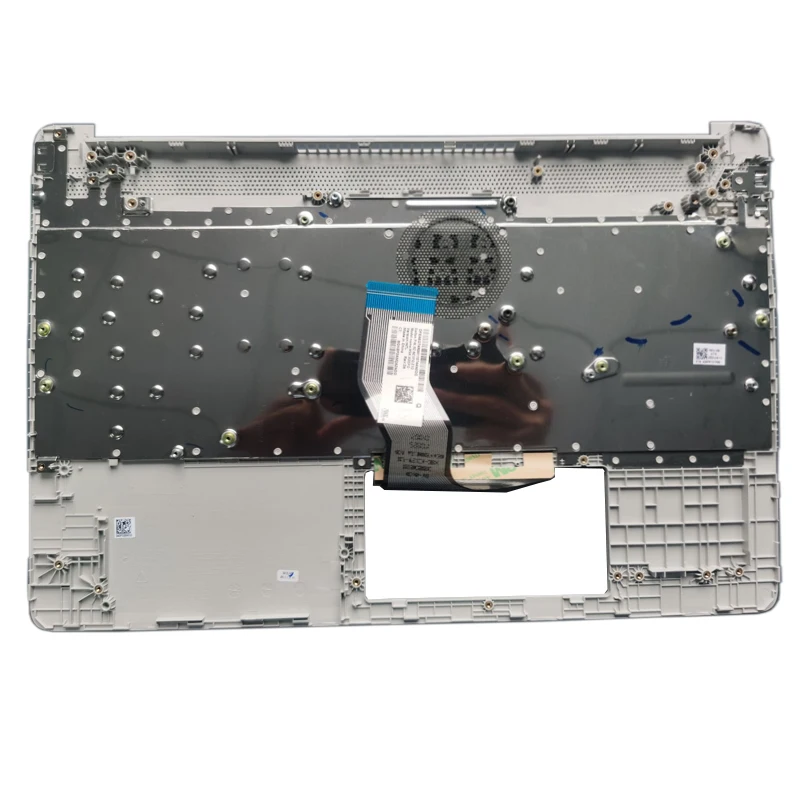 NEUE US/SP/Spanisch Laptop tastatur für HP 15T-DY 15-EF 15S-EQ TPN-Q222 Laptop Palmrest Ober Fall Silber Computer fall L60341-001