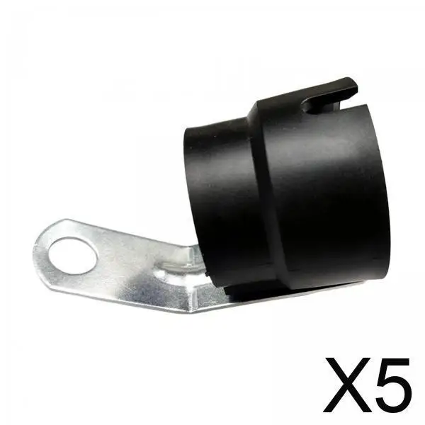 

Держатель-фиксатор для штепсельной вилки прицепа-фургона, пылезащитный адаптер из АБС-пластика для фаркопа прицепа для перевозки лошадей