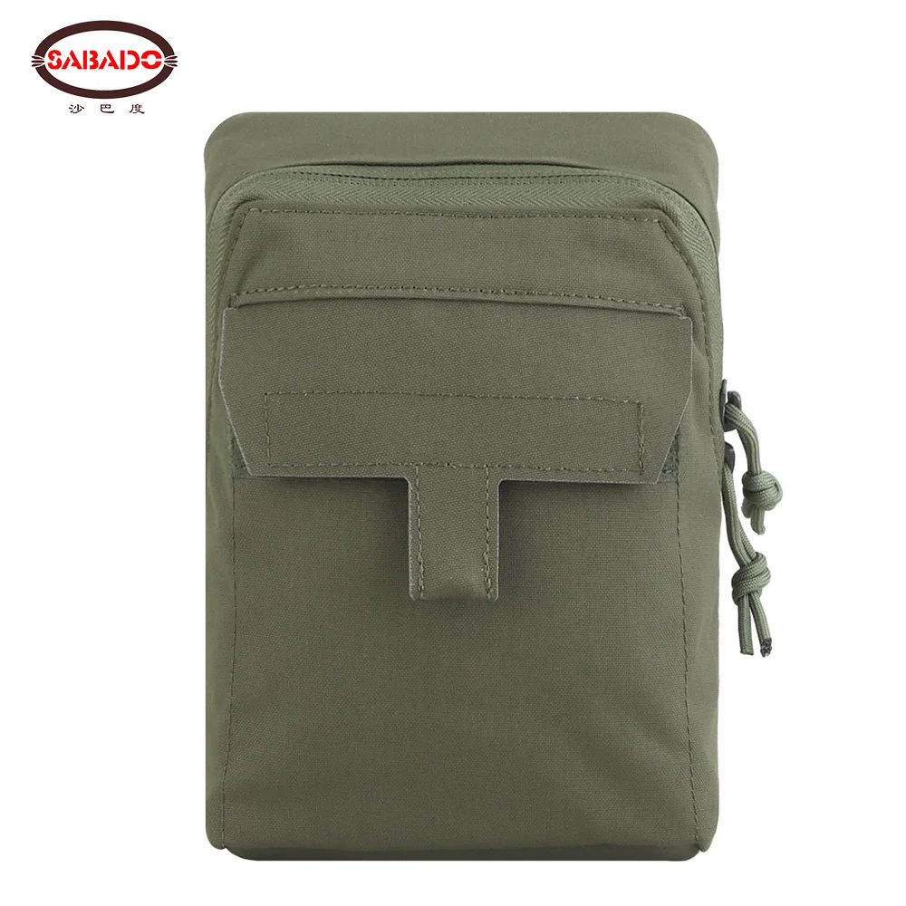 Tactical Vertical GP Pouch General Purpose Multi-Functional Storage Walkie-talkies Map Utility Tools Holder EDC Bag Hunting