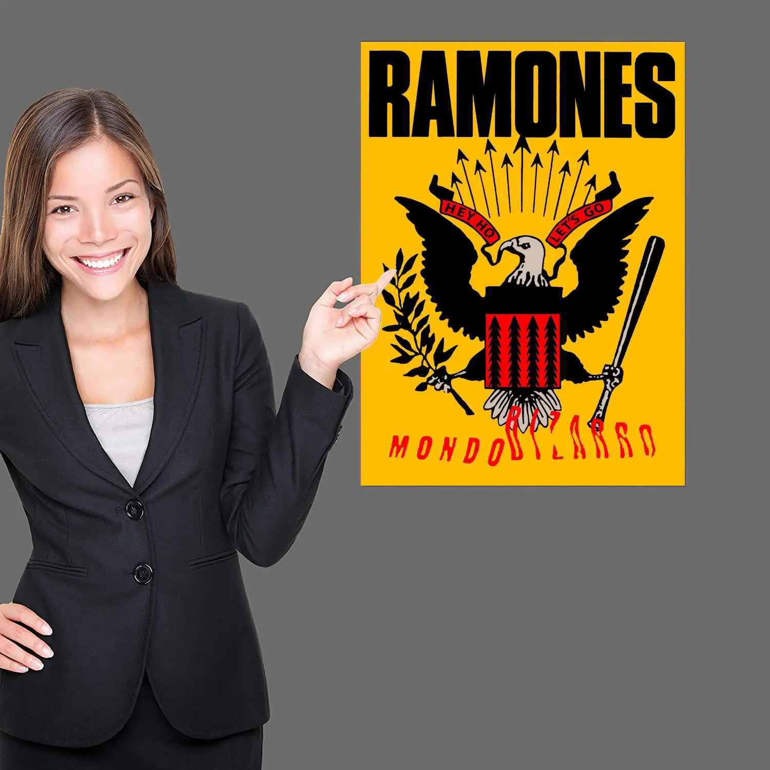 the ramones Poster Prints Wall Art Canvas Painting Poster For Modern Family Living Room Home Decor