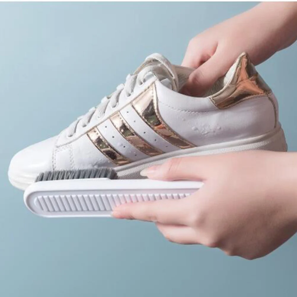 

5Pcs Household Cleaning Brushes Soft Bristles Long Handle for Shoes Clothes Laundry Bathtub Kitchen Bar Use White