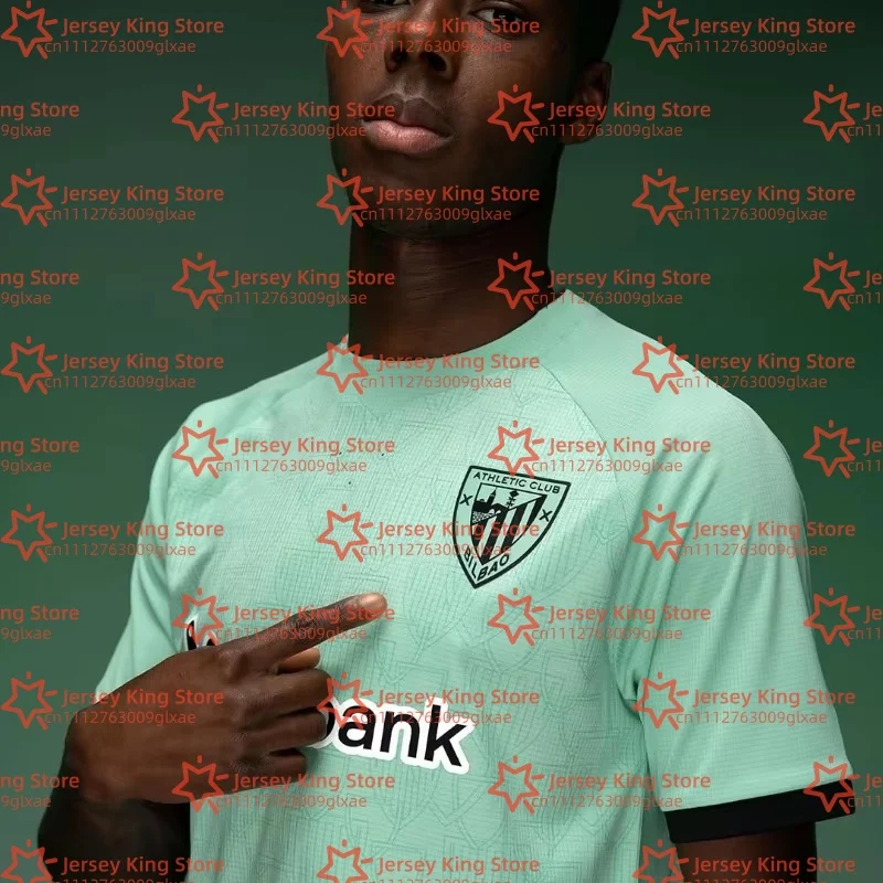 Nueva Camiseta de Visitante del Athletic Bilbao Temporada 25-26, Diseño Y2K, Transpirable y de Secado Rápido para Hombre