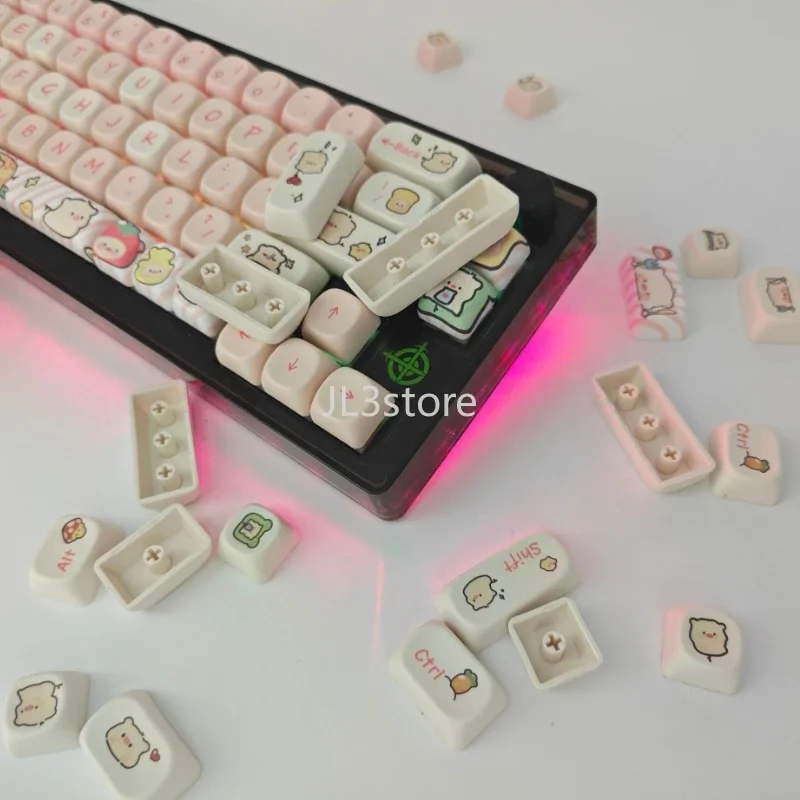 Mechanische Keycap Keycap 687 Toetsen Schattige Creatieve Persoonlijkheid Hoogte Moa104 Keycap Pbt