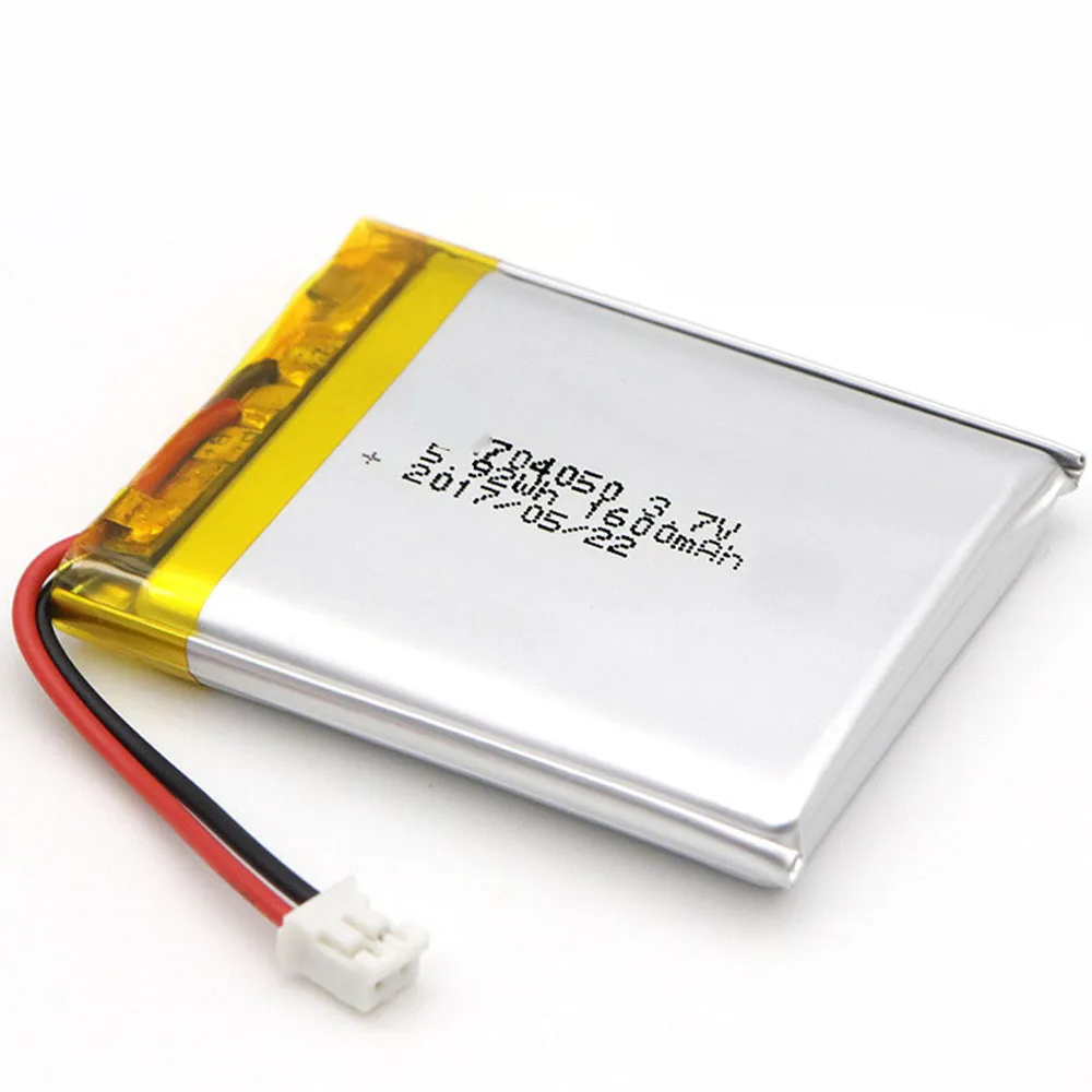 

Rechargeable 3.7V 1600Mah 704050 Lithium Polymer Ion Battery For CHARGING TREASURE POWER MP4 MP3 LAPTOP TABLET GPS DVD