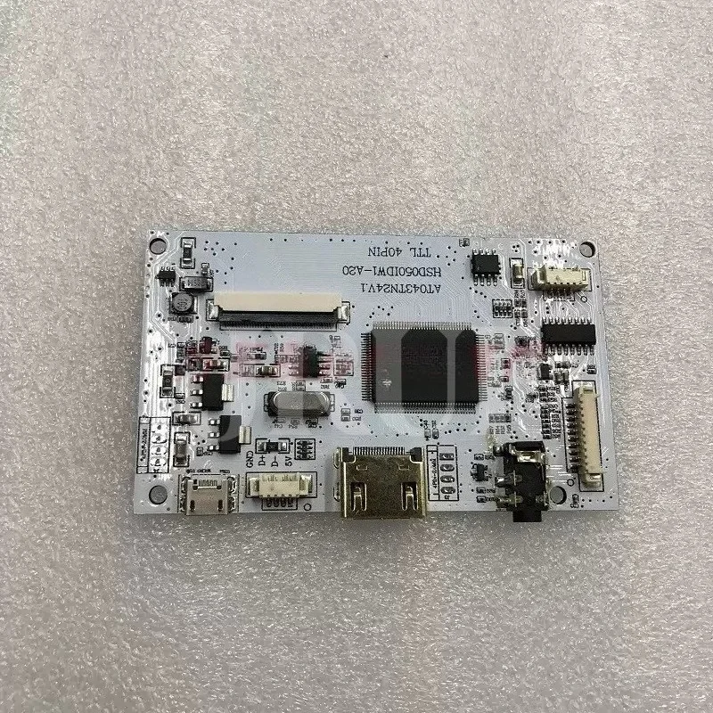 HDMI To TTL 40Pin LCD Driver Board Ultra Small 5V Micro USB Power Adapter Module Display Converter