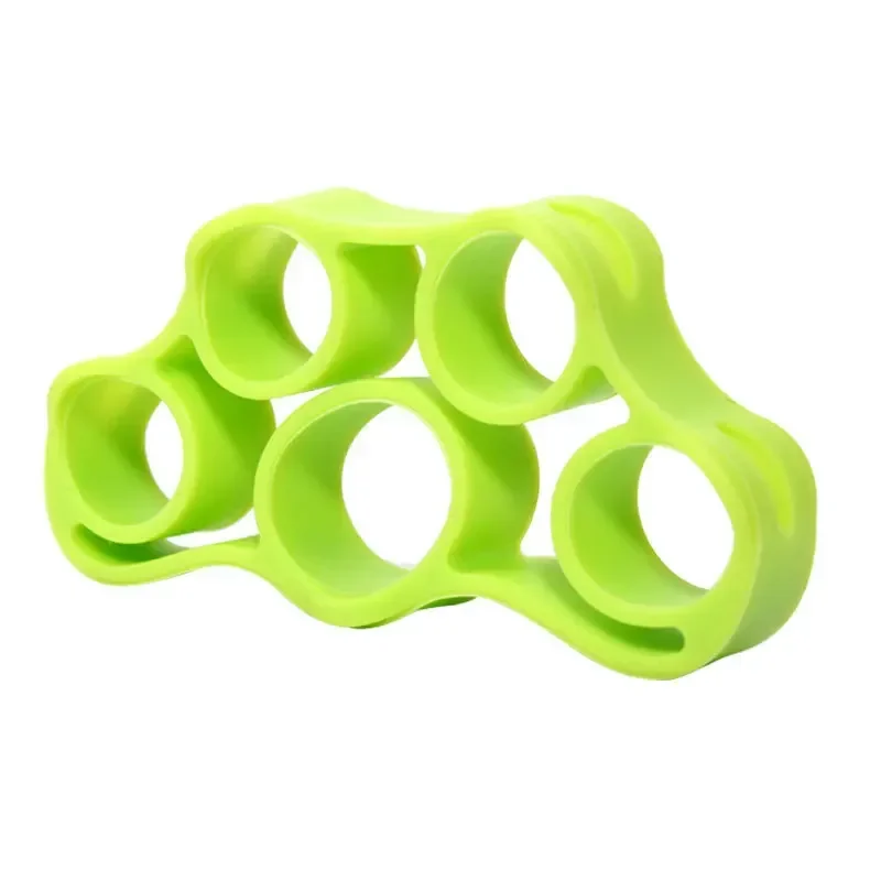 1Pc Silicone Finger Gripper Gym Hand Grip Resistance Band Wrist Stretcher Elastic Five  Expander Strength Trainer Exercise