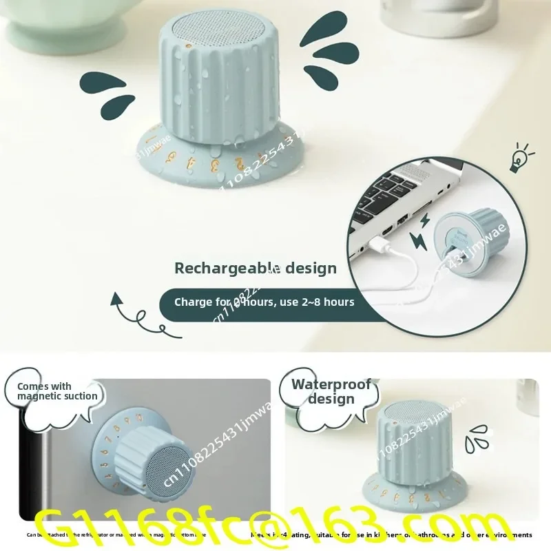 Bluetooth Audio, Magnetic Suction and Waterproof Speaker, High Sound Quality Home Mini Wireless Player Part