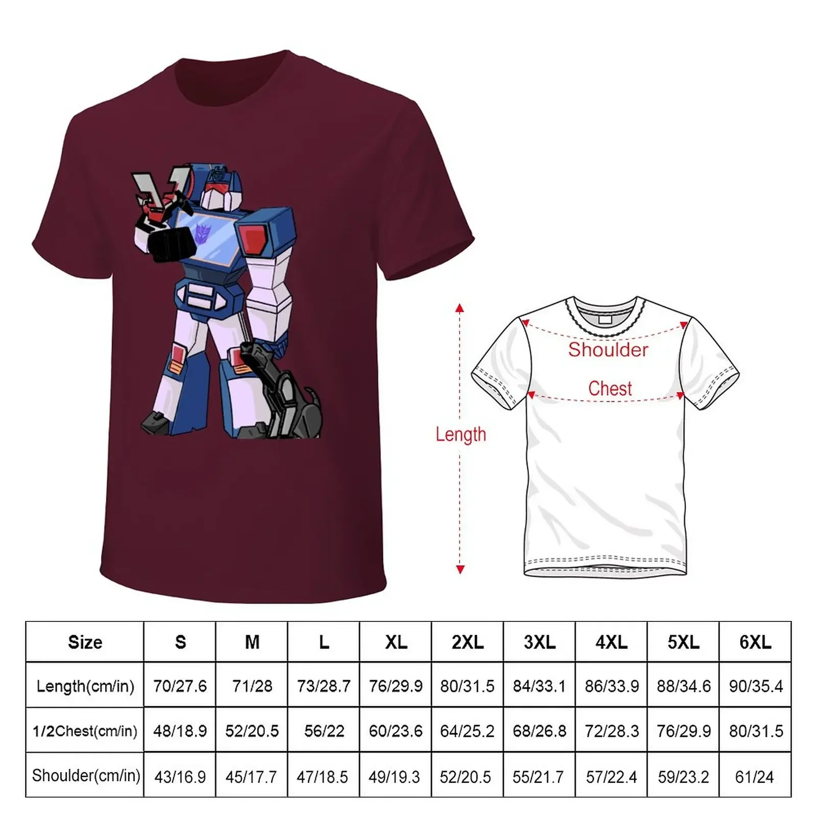 Soundwave T-Shirt heavyweights summer clothes quick drying heavy weight t shirts for men