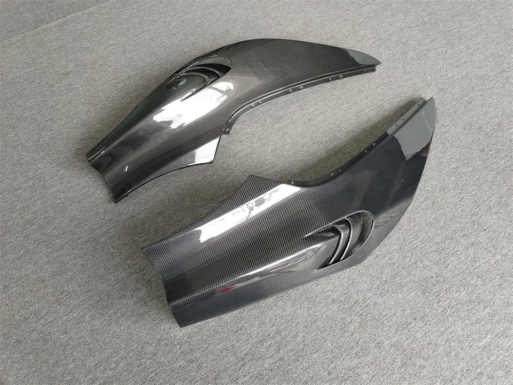 Upgraded carbon fiber front mudguard 765LT style body kit for McLaren 720S