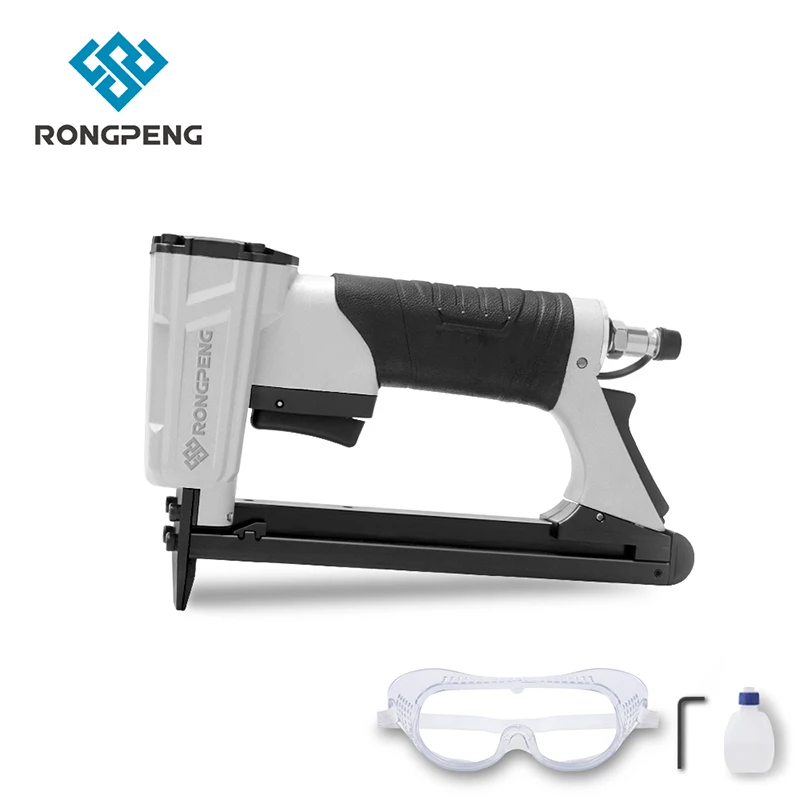 RONGPENG Pneumatic Nail Gun Ga21 Dimension 220.5x145x43.2mm The Ideal Tool for Achieving High-Quality Woodworking Results R8016