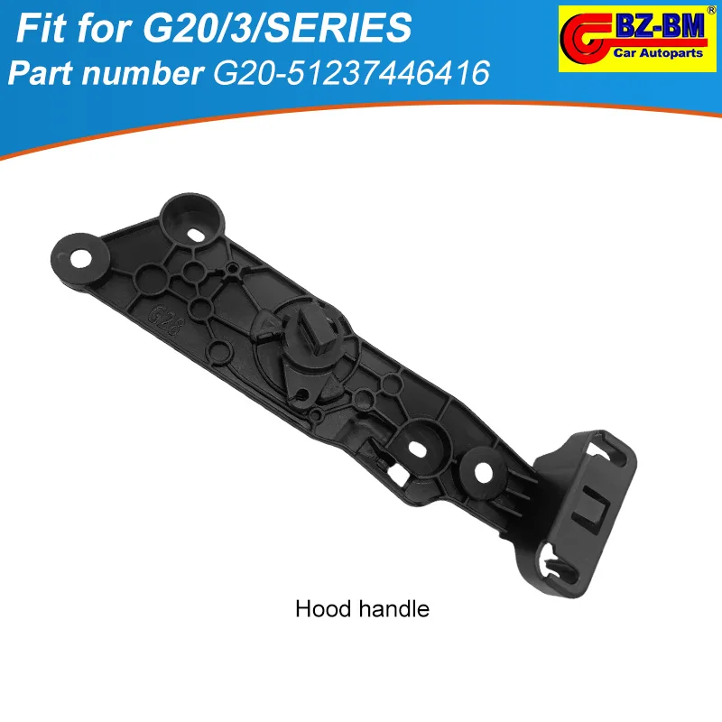

Front engine hood bonnet release handle lever bracket for bmw LHD G20 3 SERIES 51237446416 51237943204 51237938322 51237419390