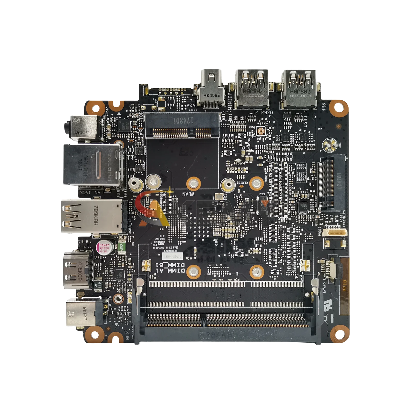لوحة أم للكمبيوتر المحمول UN45 لـ ASUS VivoMini UN45 اللوحة الرئيسية للكمبيوتر المحمول مع وحدة المعالجة المركزية Celeron 100% اختبار موافق شحن سريع جودة عالية