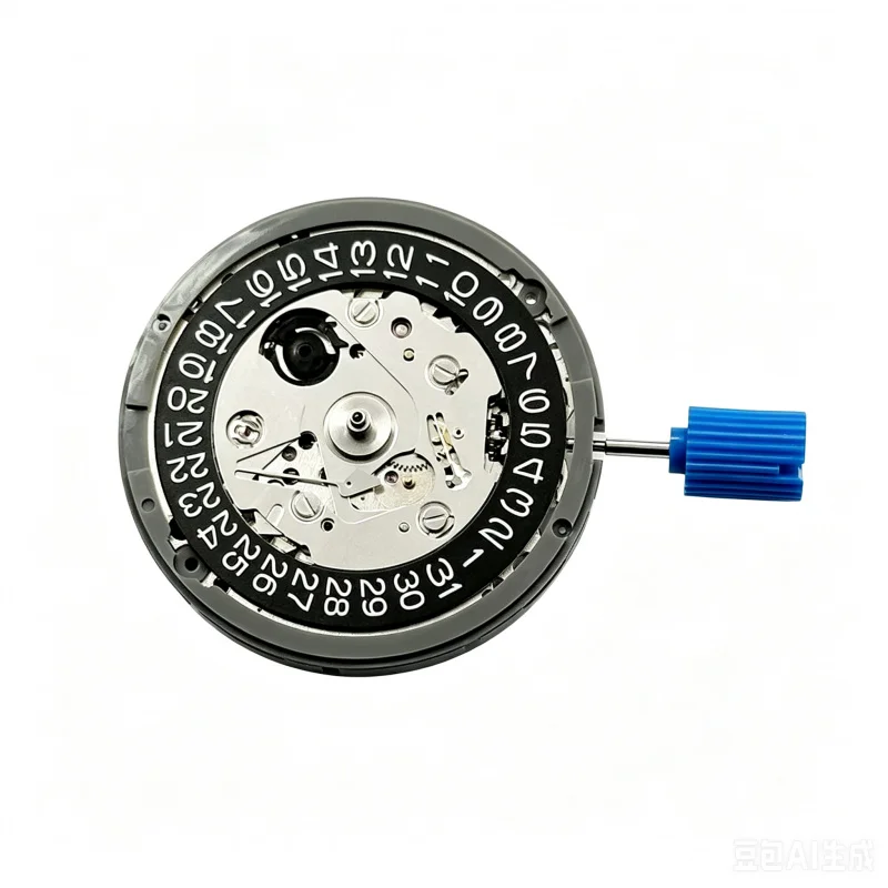 Japan NH35 Mechanical Movement Black 3H Date Automatic Watch Replace Mechanism NH35A 4R35 High Accuracy 24 Jewels