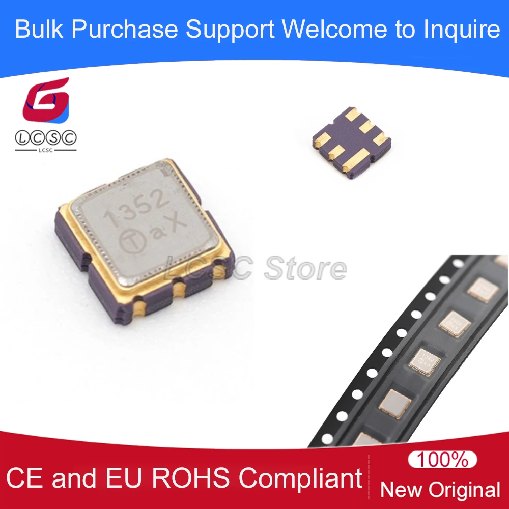 10pieces/Pack TA1352A SAW Filter 499MHz BW 24Mhz SMD 3.8x3.8mm Communications Wireless RF Filter Part Marking 1352