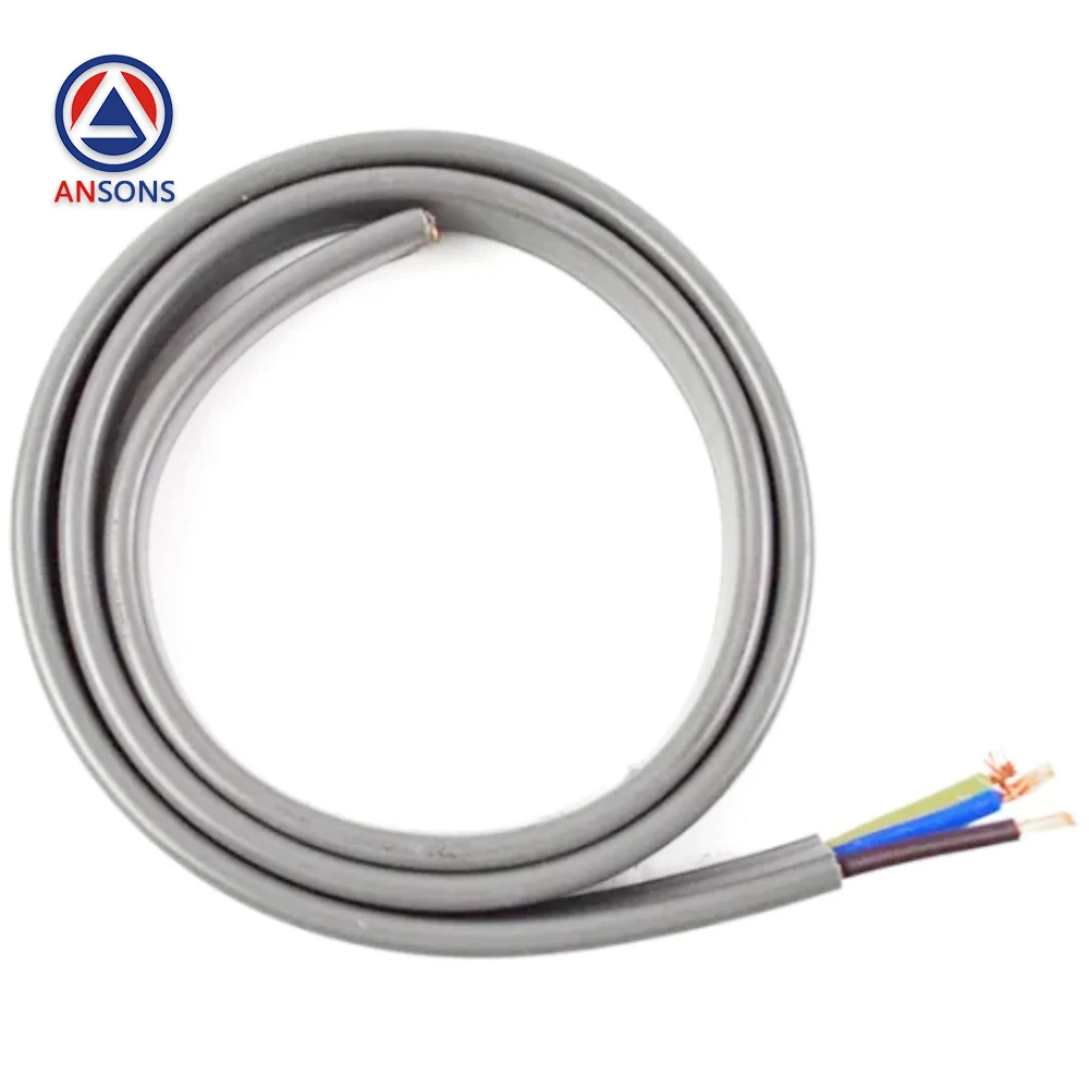 TVVB 16 core 0.75 mm TVVBSG 22x0.75+7x0.5+2x0.75mm² Ansons Elevator Flat Cable Traveling Cable Ansons Elevator Spare Parts