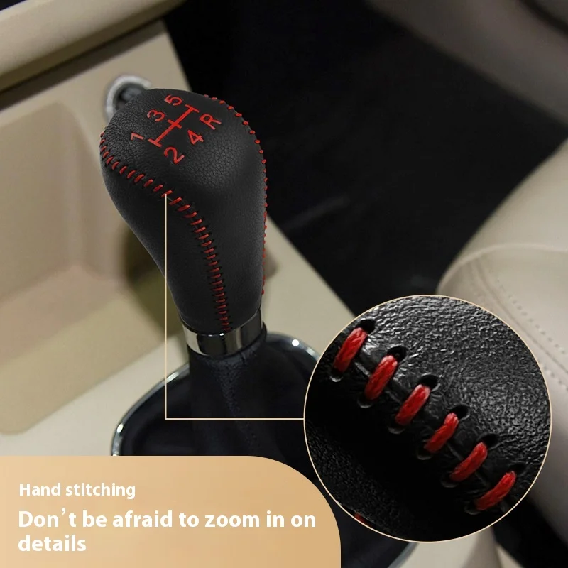 ZTE ليتل النمر الأقوياء Lord86Power LionC3 GX3Gear التحول المقبض غطاء ذراع السرعة واقية مقبض أغطية جلد شيفتر