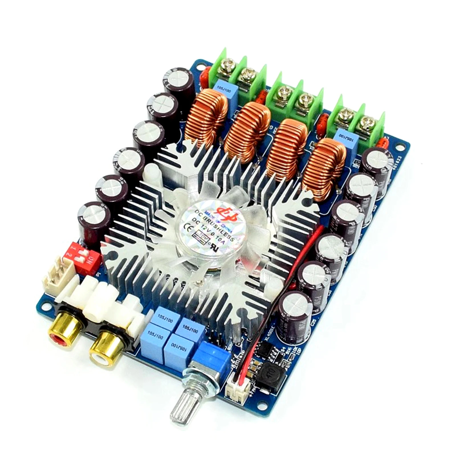 

TDA7498 2,0 HIFI плата автомобильного усилителя звука 2*100W DC24V AMP