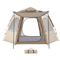 Pop Up Camping Tent Waterproof Automatic Dome Tent For 5-8 Person Portable Breathable Camp Tent   For Camping Family