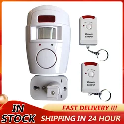 Wireless Motion Sensor Alarm Home Security Device Battery-powered PIR Alert Infrared Sensor Alarm For Door Shed Garage Caravan