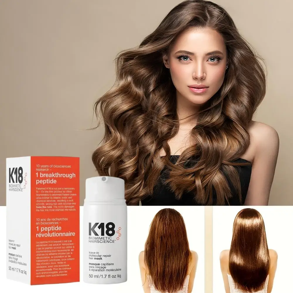 Original K18 Leave-In Molecular Repair Hair Mask Restore Soften Hair Smoothing Deep Conditioning Keratin Treatment Hair Care