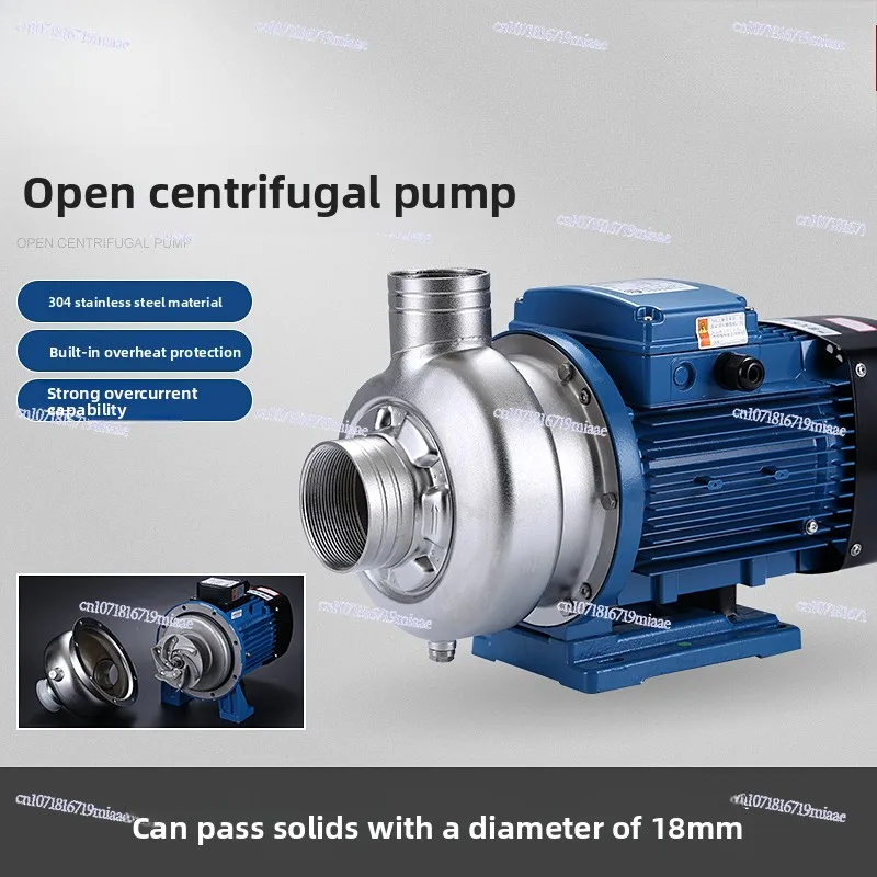 

DWK025 DWK025T DWK037 DWK037T Water Pump Stainless Steel Centrifugal Pump Acid and Alkali Resistant Sewage Pump 220V/380V 9M