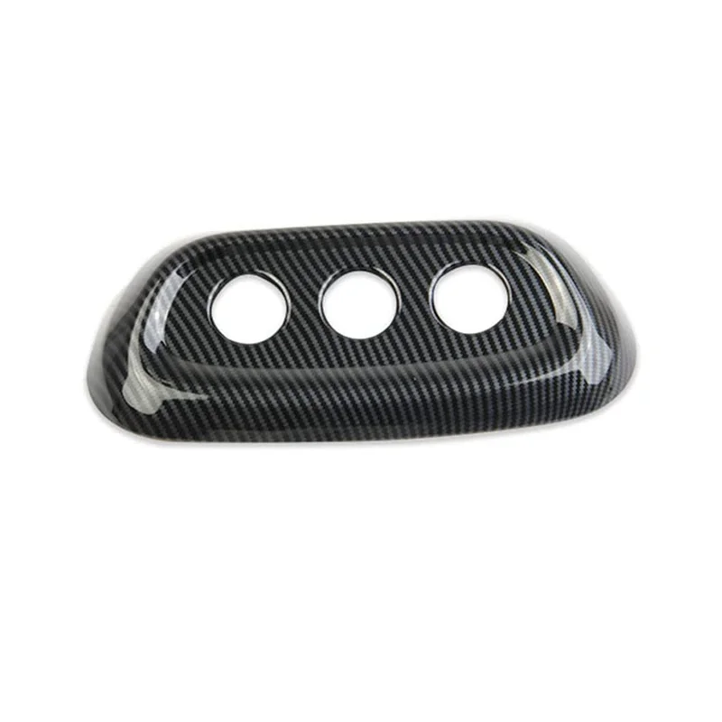 

Rear Roof Air Conditioning AC Knob Panel Cover Trim for Dodge Durango 2014-2022 Accessories ABS Carbon