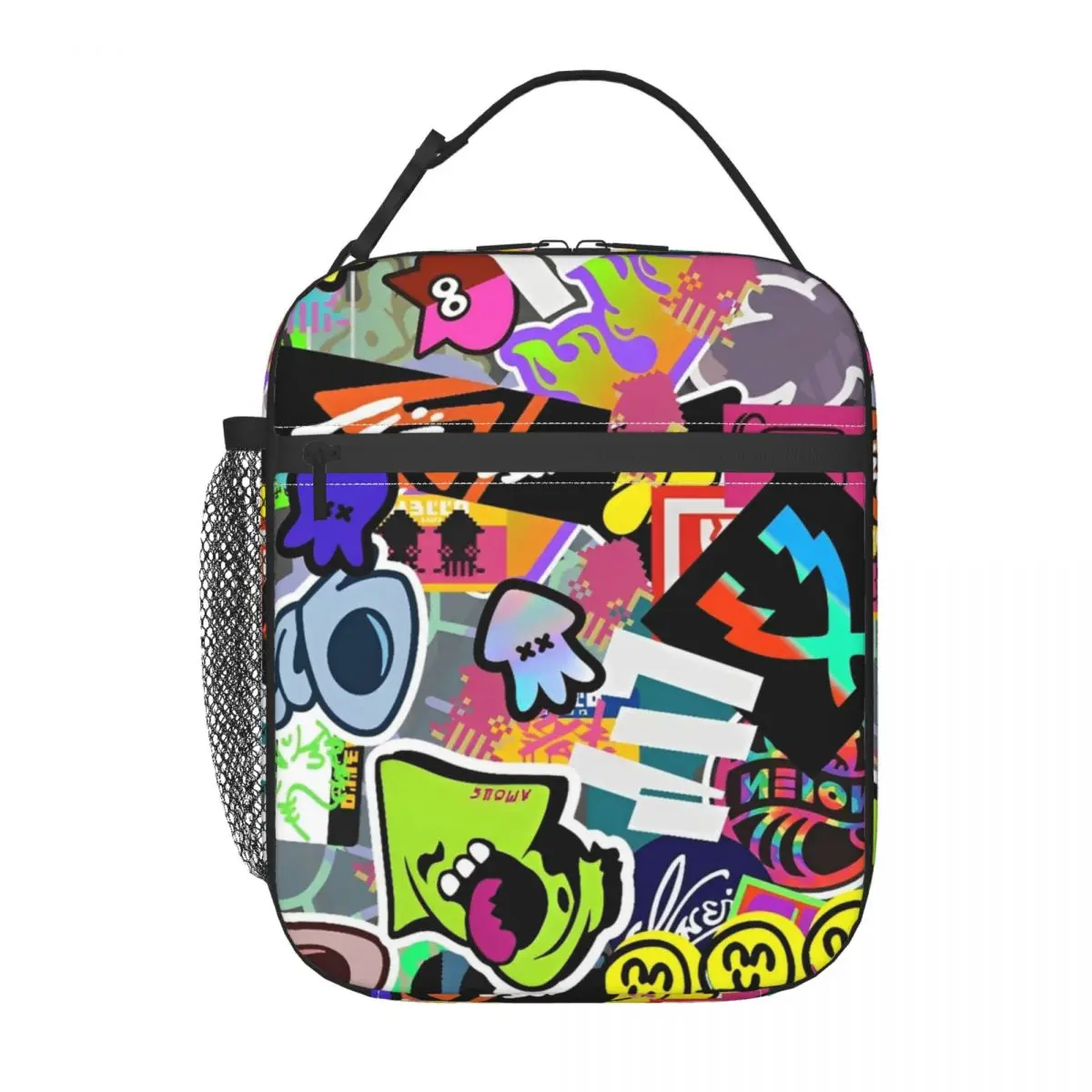 

Splatoon Shoot Video Game Thermal Insulated Lunch Bag for Picnic Reusable Food Bag Container Cooler Thermal Lunch Boxes