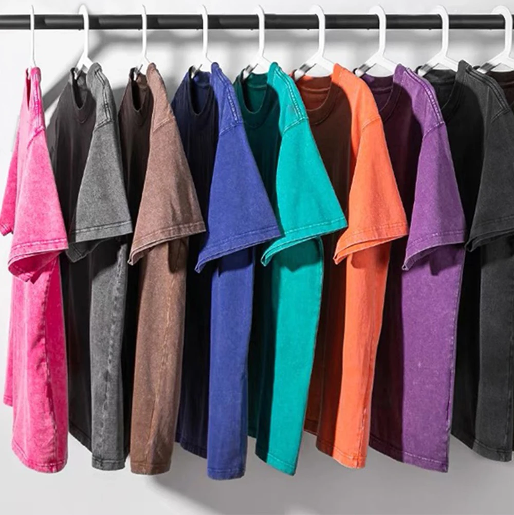 Seoul piękna sceneria drukowana sprana koszulka damska letnia odzież z wycięciem pod szyją modna bawełniana koszulka z krótkim rękawem Casual nowe t-shirty