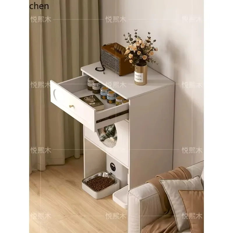 GZ-2 Locker Pet Corner Living Room Sofa Side Small Apartment Household Balcony Storage Cabinet Dust-proof Furniture