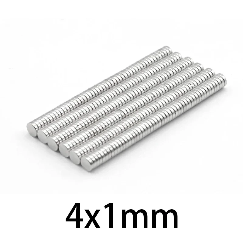 4mmx1mm N35 Neodymium Magnet strong Dia 4x1mm Permanent NdFeB Magnets disc 4*1 mm