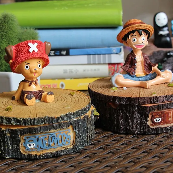 

One Piece New Resin Cartoon Shape Cute Anime Ashtray Nordic Style Home Small Desktop Ash Tray Portable Gift For Boyfriend
