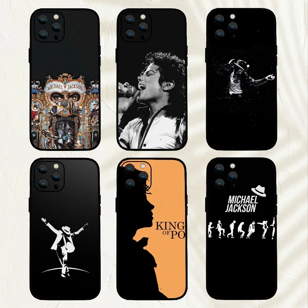 Michael Jackson Legendary Singer  Phone Case For iPhone Mini 11 12 13 14 15 Pro XS Max X Plus SE XR Shell