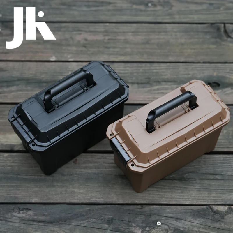 Shockproof Dustproof ABS Plastic Tool Box Tactical Bullet Secure Box Outdoor Lightweight Portable Suitcase