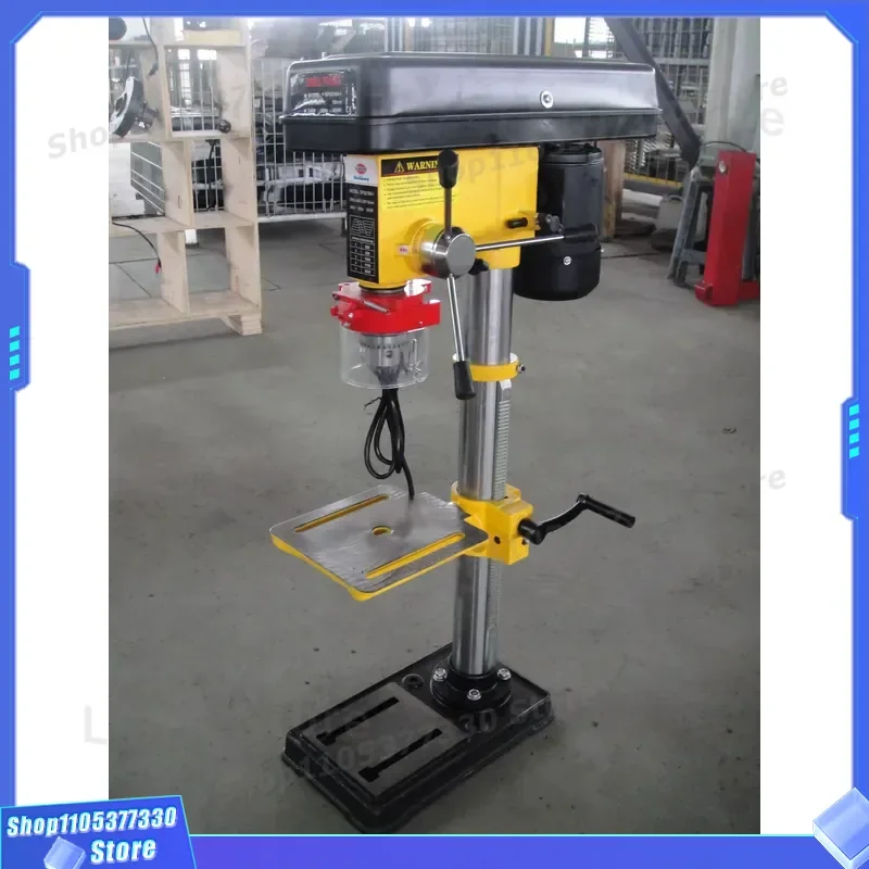 SP5216A-I Mini Bench Drill Press for Hobbyists Small Desktop Drilling Machine Compact Power Tool for Wood Metal Plastic DIY