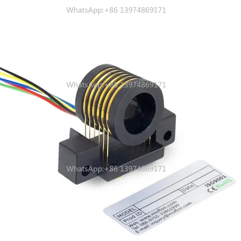 Split-type Through-hole Conductive Slip Ring Detachable Rotating Collector Ring UAV Gimbal Conductive Slip Ring