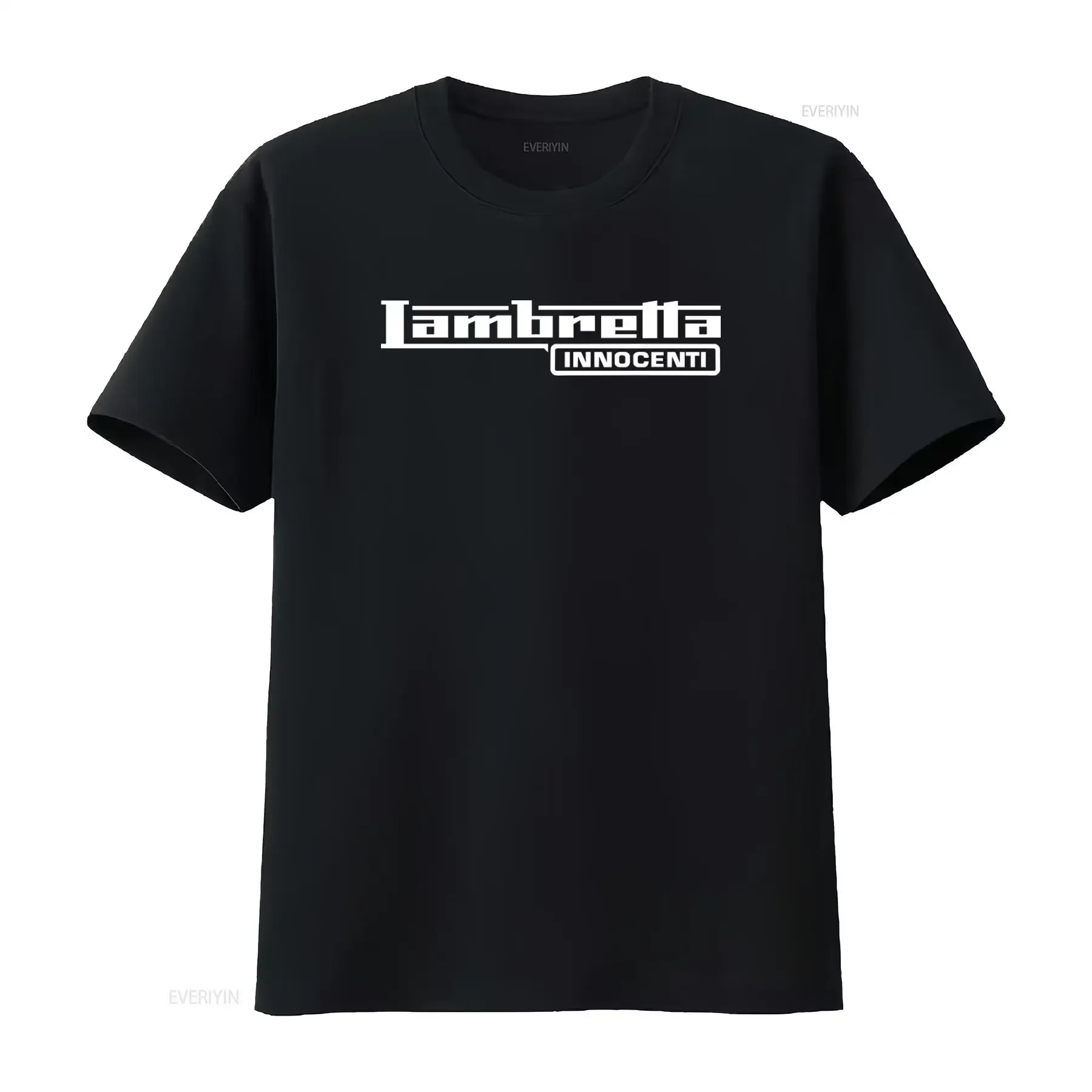 Lambretta Innocenti T-Shirt Mod Skinhead Scooterist Rudie Rudeboy Fashion Streetwear Print Vintage Washed Streetwear Casual