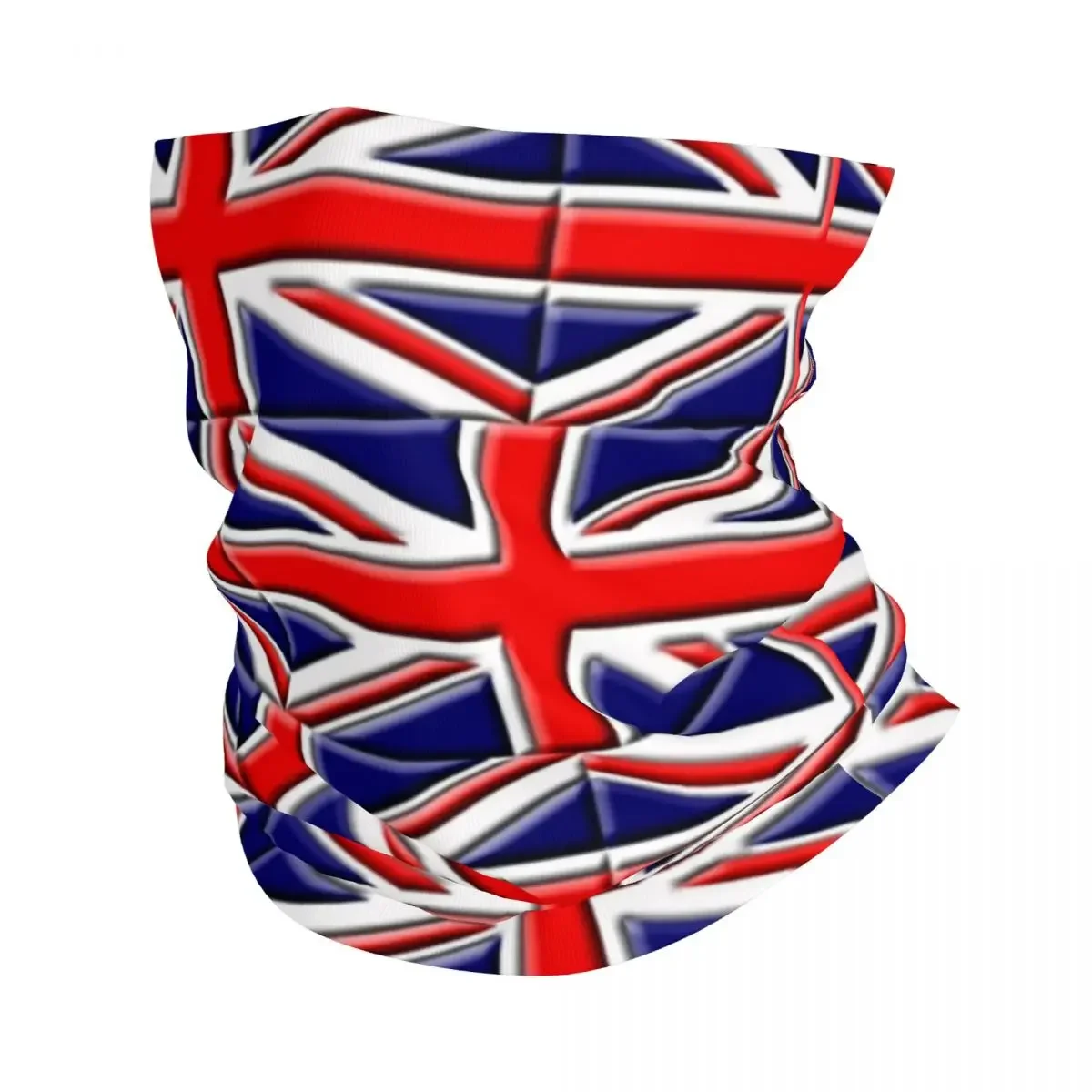 Union Uk Flag Bandana Neck Cover Printed United Kingdom Balaclavas Wrap Scarf Multifunctional Headwear for Men Women Windproof