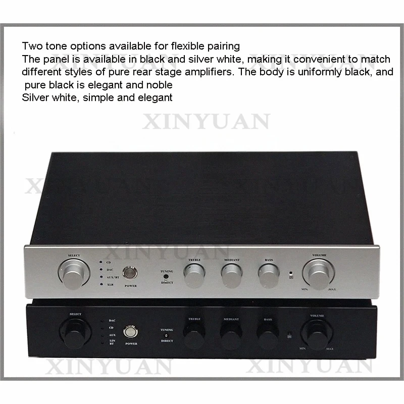 E300 Preamplifier Fever Grade HiFi High Medium And Low Frequency Tones Front Remote Control Bluetooth 5.1 With Power Cord