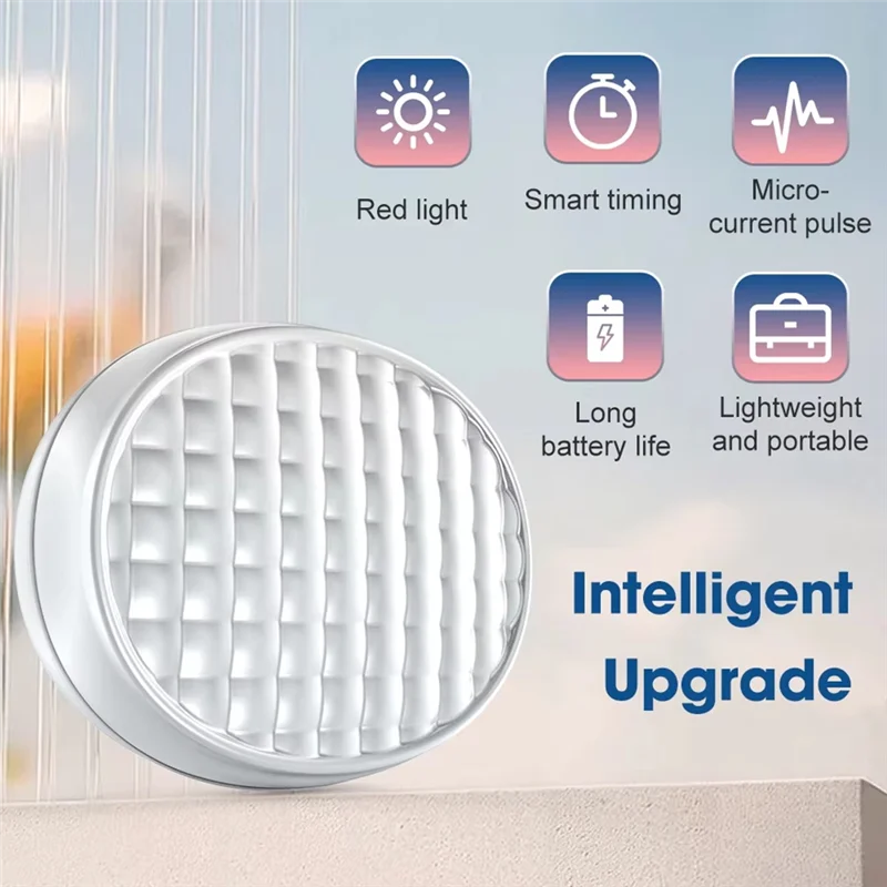 N89R EMS Anti-Aging Eye Care Device With Red Light Technology For Reducing Eye Bags & Dark Circles, Portable Eye Rejuvenator