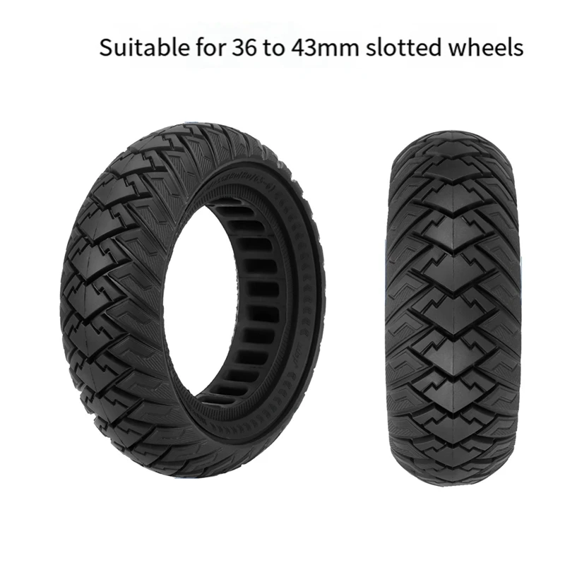 Wing Pattern Off-Road Solid Tire, Anti-Skid And Explosion-Proof Tire, Air-Free Inner Honeycomb Tire