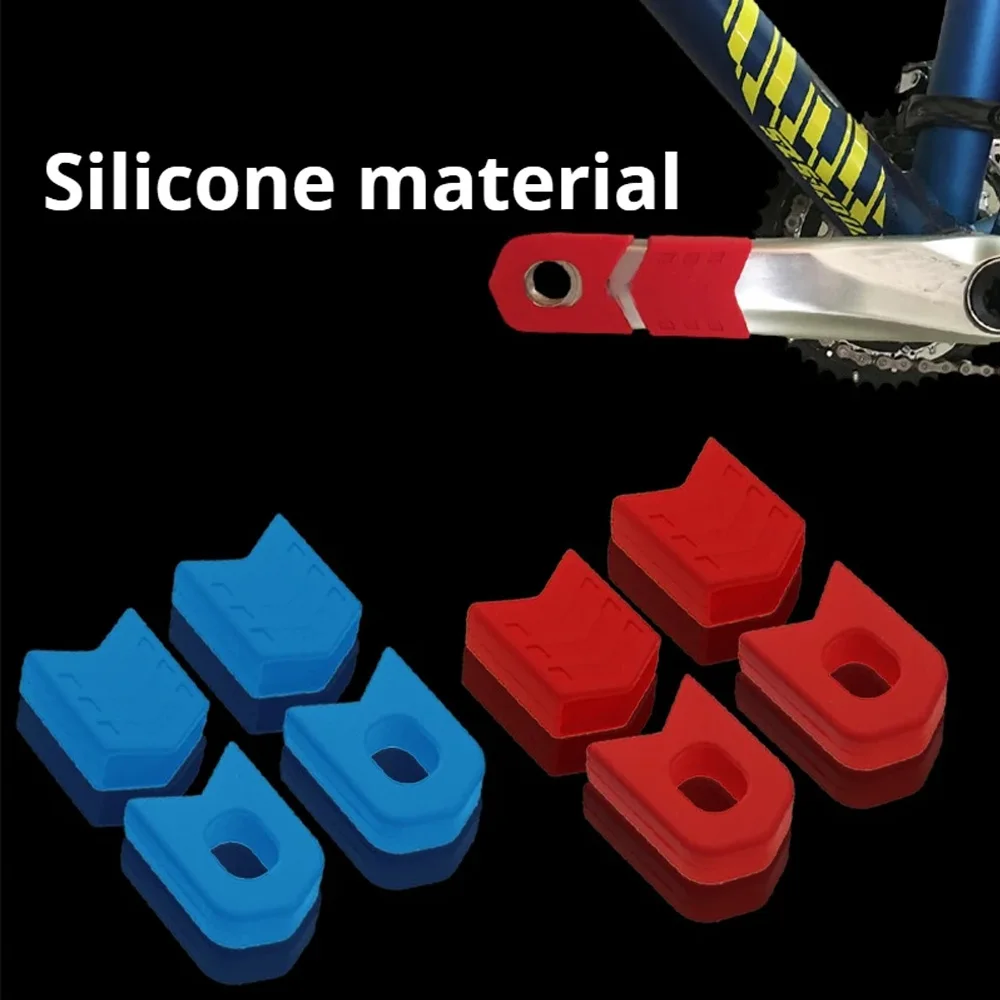 4 قطعة/المجموعة دراجة جبلية كرنك الغطاء الواقي الدراجة الجبلية كرنك مجموعة حامي كرنك غطاء للذراع العالمي الدراجة الملحقات